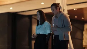 Acne Studios Wool Knit Cardigan worn by Chase Munroe (Matthew Noszka) as seen in All's Fair (S01E05)