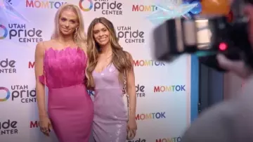 Fashion Nova Marianna Bandage Midi Dress worn by Miranda Mcwhorter as seen in The Secret Lives of Mormon Wives (S03E08)