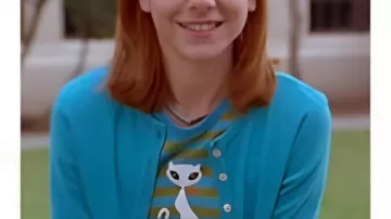 Buffy contre les vampires S3 Alyson Hannigan T-shirt à rayures