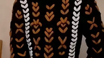 Braided Cable Sweater worn by (Adriana Diaz) in CBS Mornings