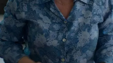 Floral Shirt worn by (Marcia Gay Harden) in Murder in a Small Town