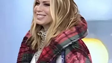 The Today Show 2025 Jill Martin Plaid Jacket worn by (Jill Martin) in Today (S67)