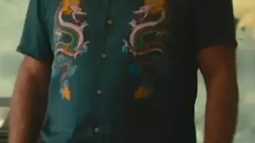 Dragon Print Shirt worn by Grace (Imogen Faires) in Wild Cherry