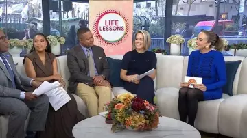 Jennifer Behr Marit 18K-Gold-Plated & Imitation worn by Myka Meier as seen in Today on November 24, 2025