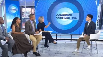 Nike x Patta Air Max 1 Waves White Sneakers worn by Brian Cheung as seen in Today on November 24, 2025