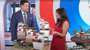 Boden Pocket Detail Mini Shift Dress worn by Adrianna Barrionuevo Brach as seen in Today on November 24, 2025