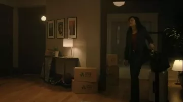 Theory Etiennette Blazer worn by Maria Baez (Marisa Ramiez) as seen in Boston Blue (S01E06)