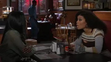 Aldo Faringdon Earrings worn by Eva Thomas (Ambyr Michelle) as seen in Beyond the Gates (S01E165)