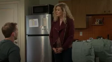 Paige Fia Blouse worn by Jan Morgan (Jerri Tubbs) as seen in Beyond the Gates (S01E165)