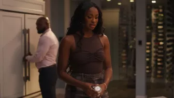 Artizia Contour Shono Top worn by Hilary Banks (Coco Jones) as seen in Bel-Air (S04E01)