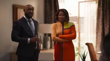 Gabriela Hearst Apollonis Knit Maxi Dress worn by Vivian Banks (Cassandra Freeman) as seen in Bel-Air (S04E01)