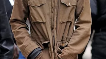 Brown Jacket worn by (Peter Parker) in The Amazing Spider-Man