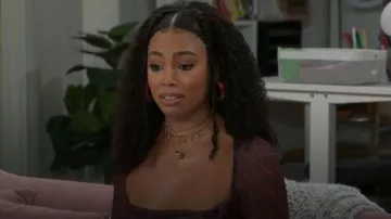Akira Feel My Colors Necklace Set worn by Chelsea Hamilton (RhonniRose Mantilla) as seen in Beyond the Gates (S01E169)