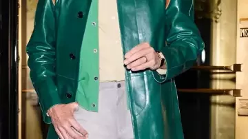 Leather Coat worn by Jeff Goldblum in Jeff Goldblum Career Retrospective | Conversations at the SAG-AFTRA Foundation