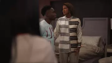 L'Academie The Rosie Pant worn by Vivian Banks (Cassandra Freeman) as seen in Bel-Air (S04E03)