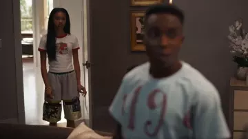 Akira Athletic Chic Shorts worn by Ashley Banks (Akira Akbar) as seen in Bel-Air (S04E03)