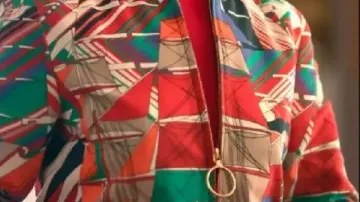 Printed Jacket worn by Elsbeth Tascioni (Carrie Preston) in Elsbeth