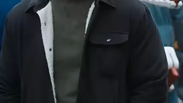 Black Jacket worn by Dan Morgan (Mark Wahlberg) in The Family Plan