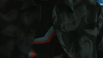 Elsbeth S03 Chemise texturée grise et noire portée par C.W. Wagner (Wendell Pierce) à Elsbeth