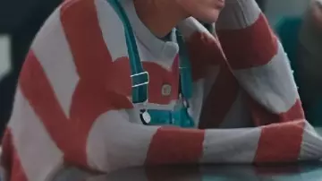 Striped Cardigan worn by Gemma (Aimee Lou Wood) in Daddy Issues