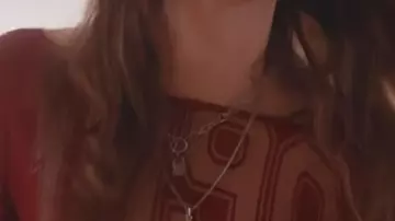 Red Top worn by Gemma (Aimee Lou Wood) in Daddy Issues