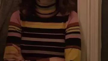 Striped Turtleneck Top worn by Mabel Mora (Selena Gomez) in Only Murders in the Building (S05)
