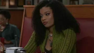 Zara Cowboy Up Necklace worn by Eva Thomas (Ambyr Michelle) as seen in Beyond the Gates (S01E173)