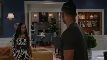 Akira Making My Head Spin Maxi Skirt worn by Hayley Lawson (Marquita Goings) as seen in Beyond the Gates (S01E173)