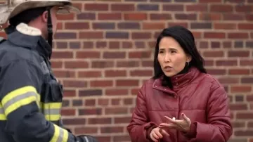 Walter Baker Jesse Jacket worn by Vicky Nguyen as seen in Today on November 25, 2025