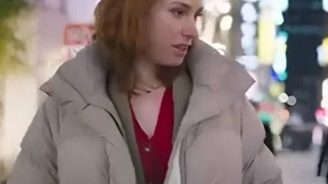 The Infinite Explorer with Hannah Fry 2025 Puffer Jacket worn by (Hannah Fry) in The Infinite Explorer with Hannah Fry