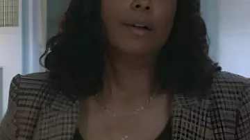 Criminal Minds Evolution S18 Tara Lewis Houndstooth Blazer