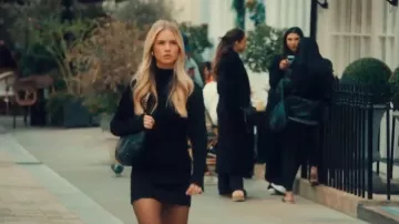 Asos Design Knitted Fine Gauge Mini Dress worn by Livvy Barker as seen in Made in Chelsea (S30E10)