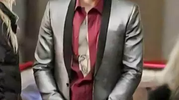 Cotton Polyester Blazer Coat worn by The Joker (Jared Leto) in Suicide Squad