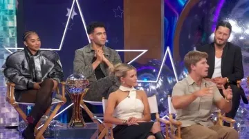 Leo Season Nuren Pony Hair Skirt worn by Jordan Chiles as seen in Good Morning America on November 26, 2025