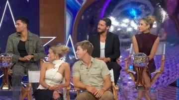 Seroya Giulia Bodysuit worn by Alix Earle as seen in Good Morning America on November 26, 2025