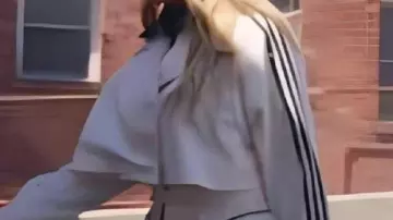 White Trench Coat worn by (Heather Gay) in The Real Housewives of Salt Lake City (S06)