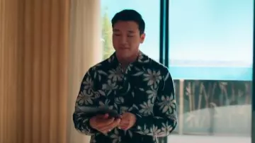 Wax London Otto Shirt Jacket worn by Nicholas (Joel Kim Booster) as seen in Loot (S03E08)