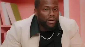 Kevin Hart ZIWE Interview White Jacket of Kevin Hart in KEVIN HART IS AN ICONIC GUEST | ZIWE INTERVIEW