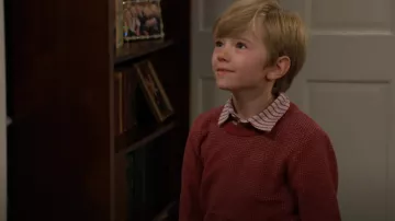 Janie & Jack Birdseye Textured Sweater worn by Harrison Abbott (Redding Munsell) as seen in The Young and the Restless on November 25, 2025