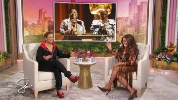 Jeffrey Campbell Hints Pump worn by Sherri Shepherd as seen in Sherri on November 25, 2025