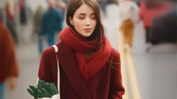 Caylee Cowan LA 2025 Double-Breasted Coat