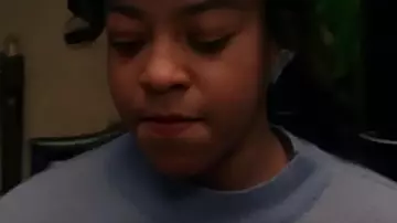 Stranger Things S05 Erica Sinclair Dog Print Sweater as seen in Stranger Things (S05)