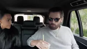 Oliver Peoples Cary Grant Sun Sunglasses worn by Scott Disick as seen in The Kardashians (S07E06)