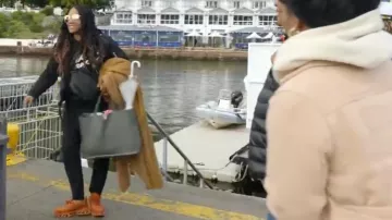 Poramea Slip on Loafers Shoes worn by Tiffany Haddish as seen in Tiffany Haddish Goes Off (S01E01)