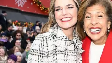 Savannah Guthrie Macy’s Thanksgiving Day Parade Coat of Savannah Guthrie in Today