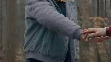 Bomber Jacket worn by (Mike Wheeler) in Stranger Things: The Rightside Up