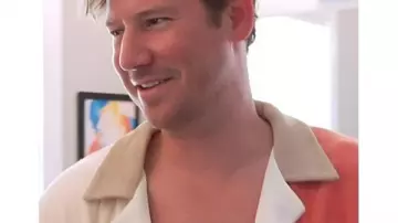 Austen Kroll Southern Charm S11 Colorblock Shirt de (Austen Kroll) tel que vu dans Southern Charm