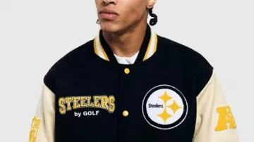 Veste Golf Wang 2025 Pittsburgh Steelers Letterman
