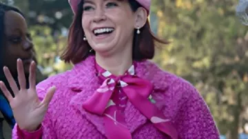 Tweed Coat worn by Elsbeth Tascioni (Carrie Preston) as seen in Elsbeth (S03)