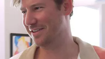 Southern Charm S11 Austen Kroll Colorblock Shirt worn by (Austen Kroll) in Southern Charm (S10)